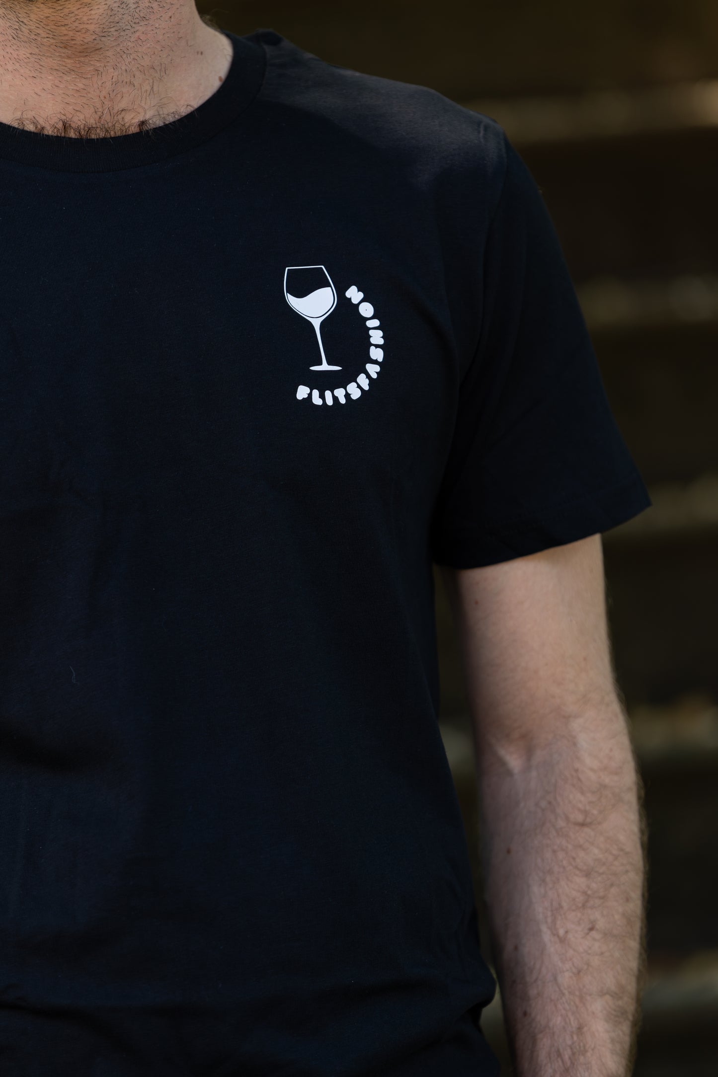 T-shirt wine glass ( Wijnglas ) Unisex
