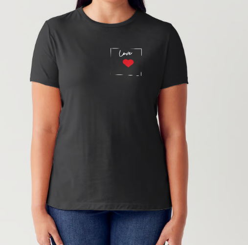 T-shirt Girls Heart (Woman)