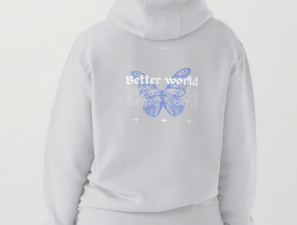 Sweater  Better world butterfly   (MEN)